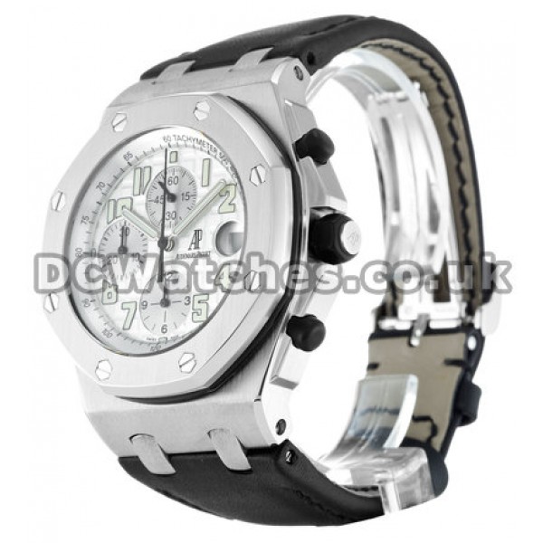 Cheap Steel Audemars Piguet Royal Oak Offshore White Dial Replica Watches For Men