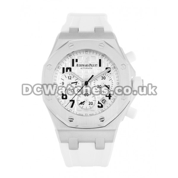Elegant Steel Silver Dial Audemars Piguet Royal Oak Offshore Replica Watches For Women