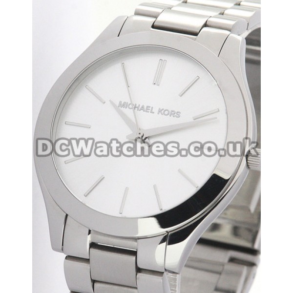White Dial MICHAEL KORS Replica Slim-catwalk Series Watches For UK Sale
