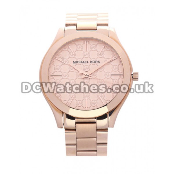 Rose Gold Replica MICHAEL KORS 1:1 High Quality Watches For UK Sale