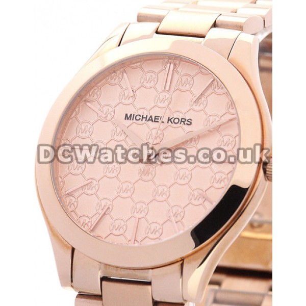 Rose Gold Replica MICHAEL KORS 1:1 High Quality Watches For UK Sale