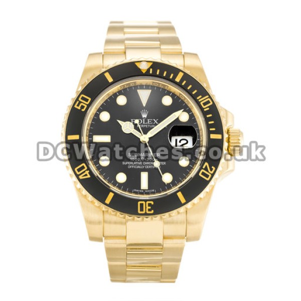 UK Black Baton Dial Replica Rolex Submariner Series Replica Watches