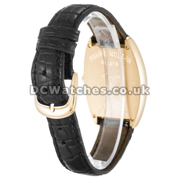 Franck Muller Sunset Series Replica Leather Strap Watches UK