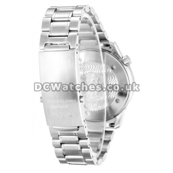 UK Unique Blue Dial Omega Seamaster 41MM Fake Watches For Men