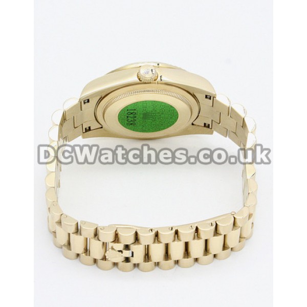 High Quality Rolex Day-Date Fake Watches With Champagne Dials Online