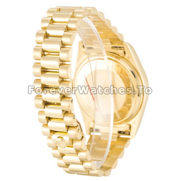 Best Quality Rolex Day-Date Replica Watches With Black Dials For Sale
