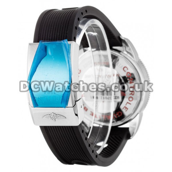 High-quality Quartz Movements Breitling SuperOcean Heritage Fake Watches UK With Steel & Rose Gold Cases