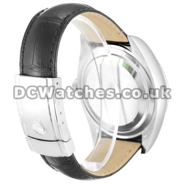 Best White Gold Rolex Sky-Dweller Replica Watches Black Dial For UK