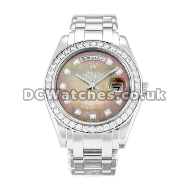 Best Mother of Pearl Dial Rolex Day-Date 36 MM Copy Watches