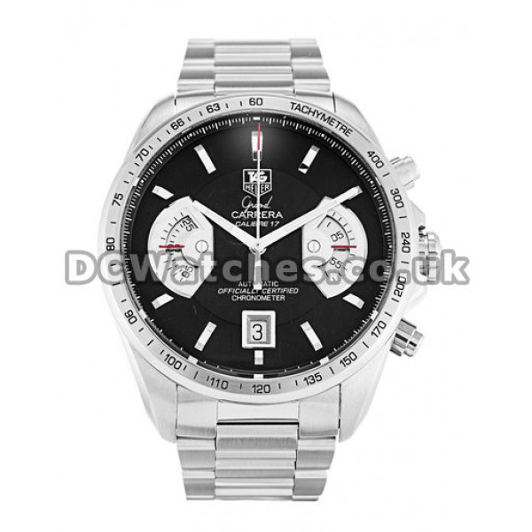 Tag Heuer Grand Carrera Series Replica Black Dial Watches UK