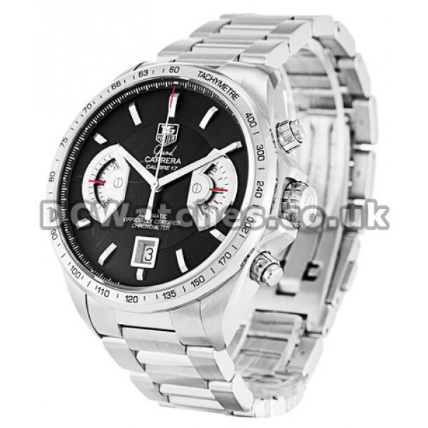 Tag Heuer Grand Carrera Series Replica Black Dial Watches UK