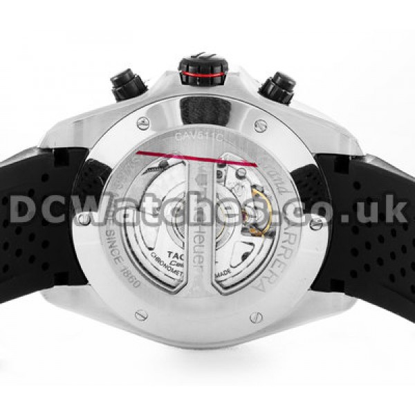 Tag Heuer Grand Carrera Series Black Dial Cheap Fake Watches