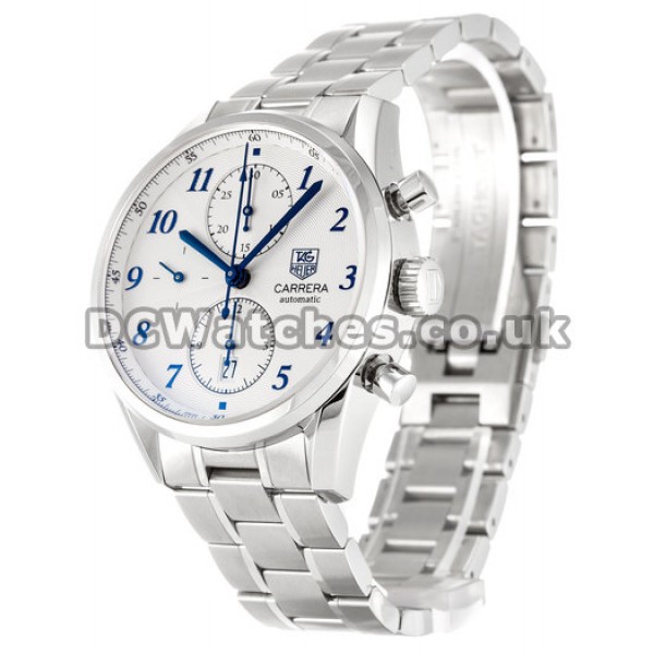 Tag Heuer Carrera Series Silver Arabic Replica Watches UK