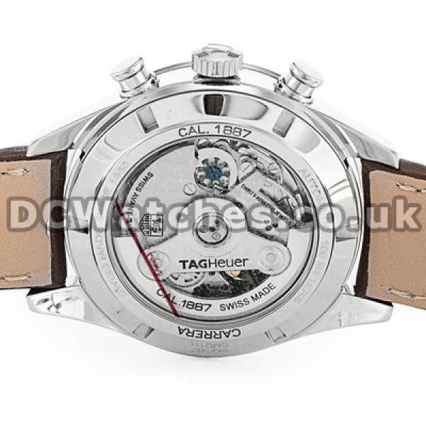 Tag Heuer Carrera Series White Dial Replica Watches For UK Sale