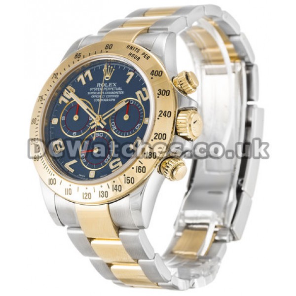 UK Top Quality Replica Rolex Daytona 116523 Watches With Blue Dials For Men
