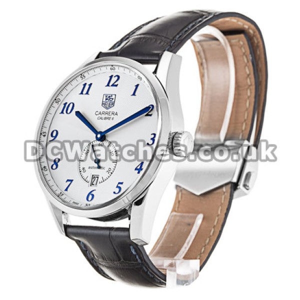Tag Heuer Alligator Blue Carrera Series High Quality Fake Watches UK