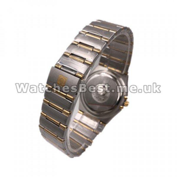Modern Steel And Yellow Gold Omega Constellation Fake Male 36MM Watches