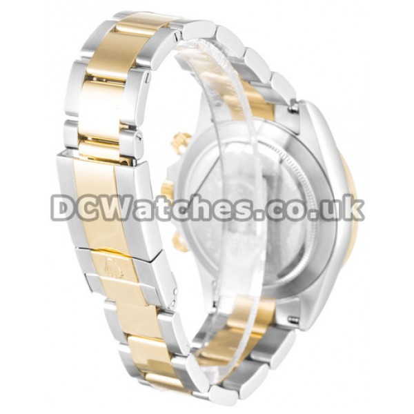 New Arrival Rolex Daytona Champagne Baton Dial Steel & Yellow Gold Replica Watches