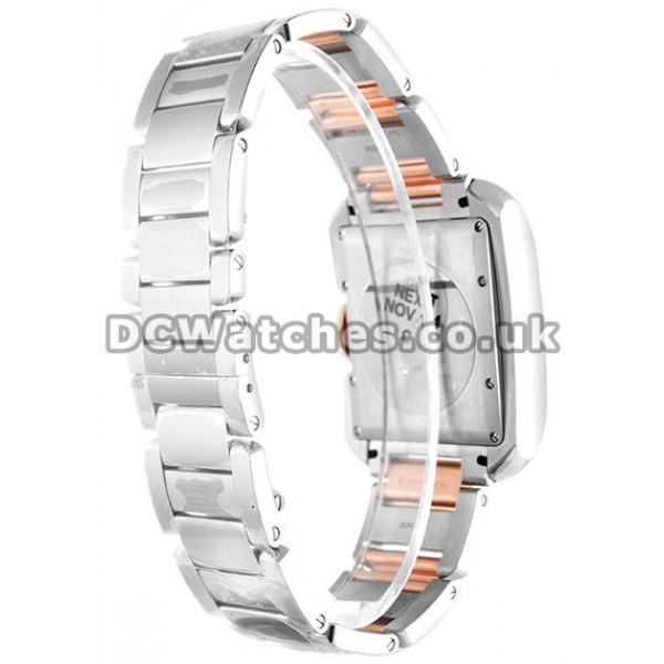 UK Cartier Tank Anglaise Series Stainless Steel Replica Watches