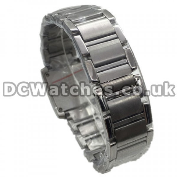 Cartier Tank Francaise Silver Dial Replica Watches For UK Sale