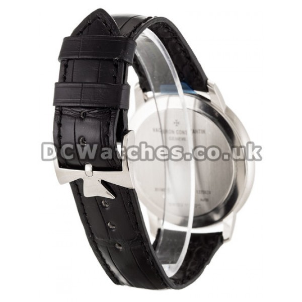 Vacheron Constantin Patrimony Series Leather Strap Watches UK
