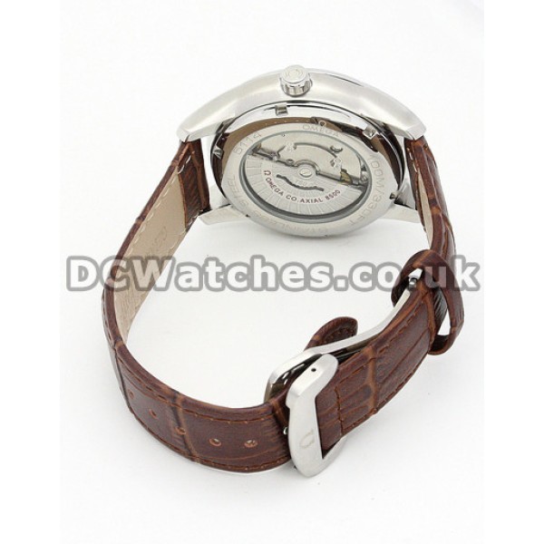 Omega De Ville Hour Vision Co-Axial 41 MM Brown Bracelet Replica Watches