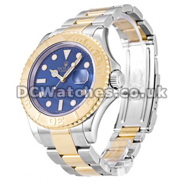 Blue Dial Rolex Yacht-Master Series Copy Watches For UK Sale