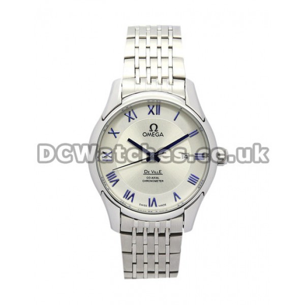 Purple Roman Numeral De Ville Hour Vision 41 MM Steel Case Replica Watchhes