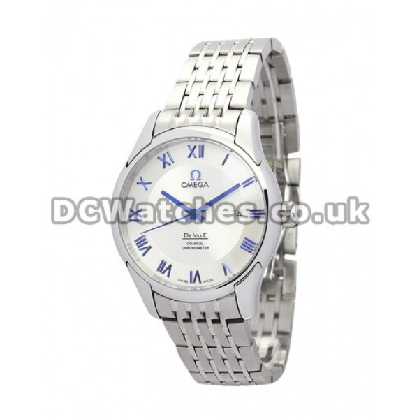 Purple Roman Numeral De Ville Hour Vision 41 MM Steel Case Replica Watchhes