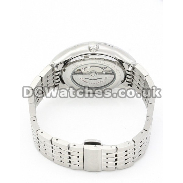 41 MM Black Baton Dial De Ville Hour Vision Automatic Co-Axial Movement Replica Watches