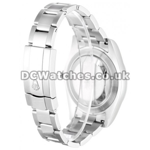Superior Rolex Datejust II Black Baton Dial 41MM Steel Replica Watches