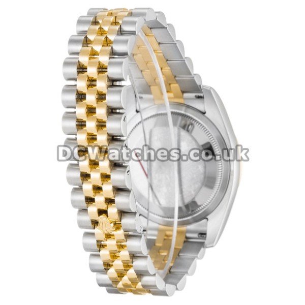 Forever Replica Rolex Datejust Champagne Baton Dial 36MM Watches