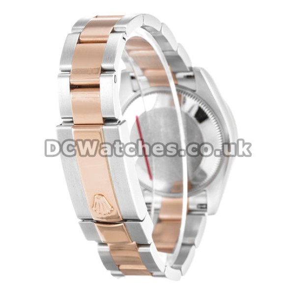 Classic Fake Rolex Datejust Lady Chocolate Roman Numeral Diamond Dial Watches