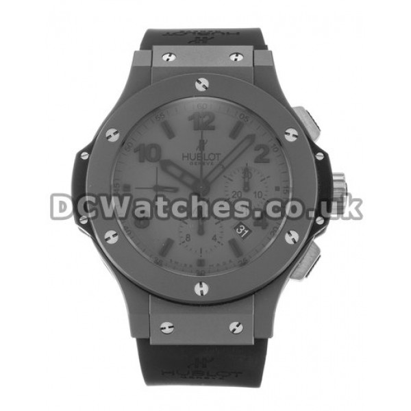 Black 44 MM Hublot 301.AI.460.RX Quartz Mens Replica Watches