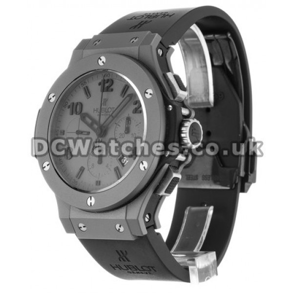 Black 44 MM Hublot 301.AI.460.RX Quartz Mens Replica Watches