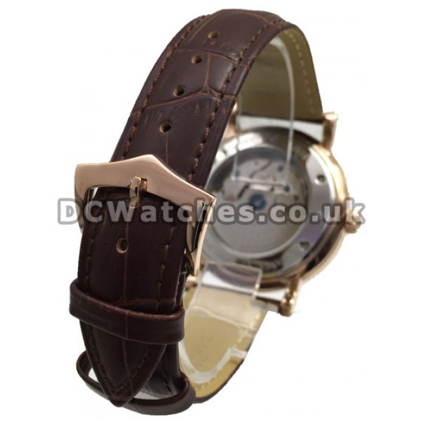 UK Red Gold Patek Philippe Calatrava Fake Watches Sale For Men