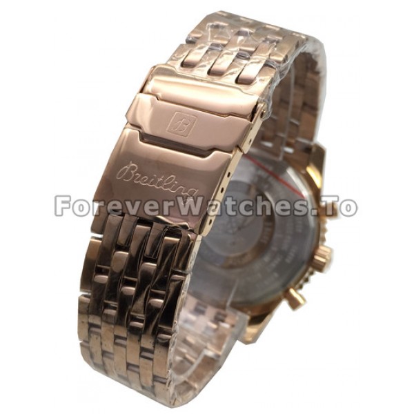UK Fashionable Breitling Navitimer Replica Watches Black Dial For Men