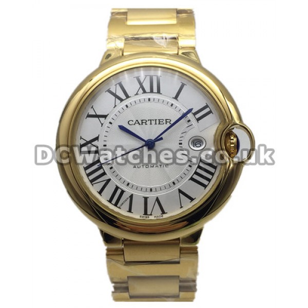 UK 36MM Cartier Ballon Bleu Copy Watches With Blue Hands Sale For Women