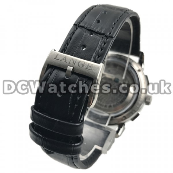 Unique Black Dials Male A.Lange & Sohne Saxonia Fake Watches With Steel Cases Online Sales
