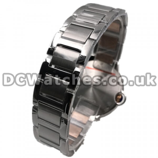 Fashionable Rose Gold & Steel Bracelets Neutral Ballon Bleu De Cartier Fake Watches Online