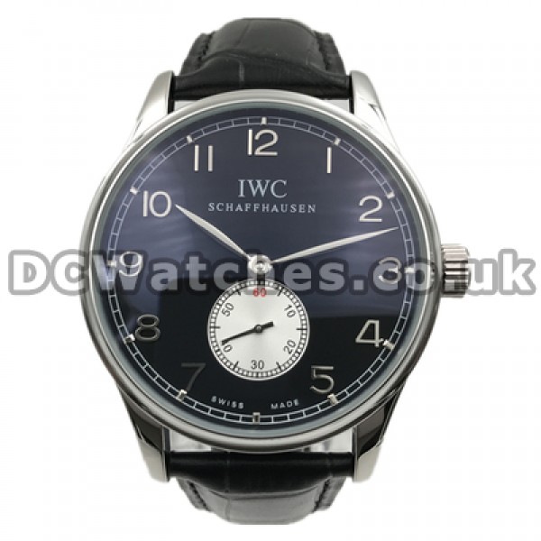 Convenient Swiss Automatic Movements Replica IWC Portuguese Watches With Steel Cases Sales For Men