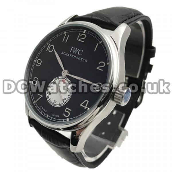 Convenient Swiss Automatic Movements Replica IWC Portuguese Watches With Steel Cases Sales For Men