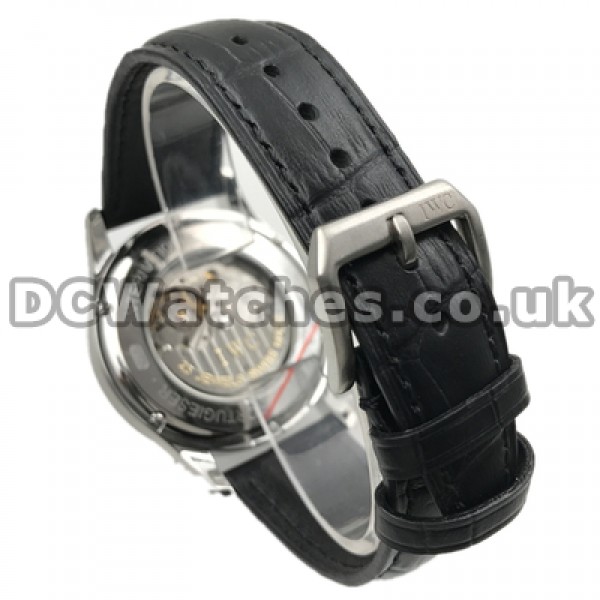 Convenient Swiss Automatic Movements Replica IWC Portuguese Watches With Steel Cases Sales For Men