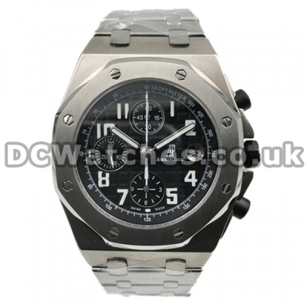 Practical White Arabic Numerals Male Replica Audemars Piguet Royal Oak Watches With Steel Bracelets Online