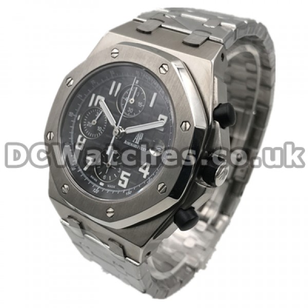 Practical White Arabic Numerals Male Replica Audemars Piguet Royal Oak Watches With Steel Bracelets Online