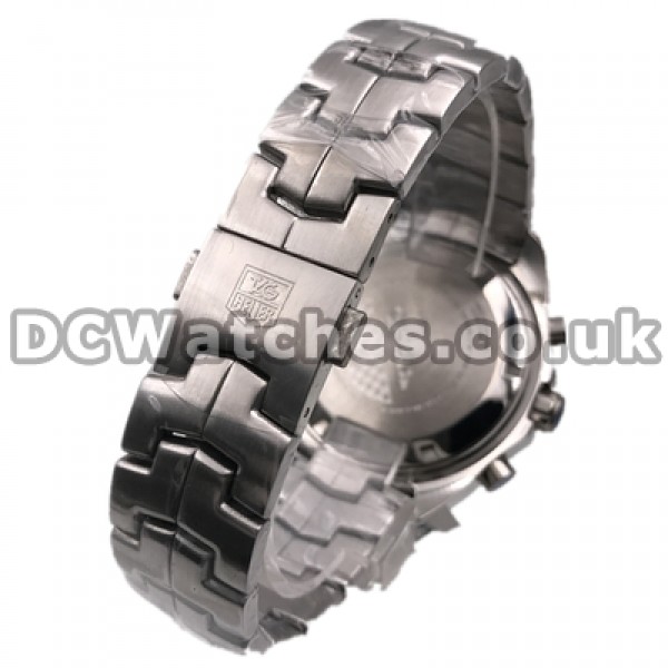 Clear White Dials Tag Heuer Formula 1 Sparkling Replica Watches For Men With 47MM Steel Cases