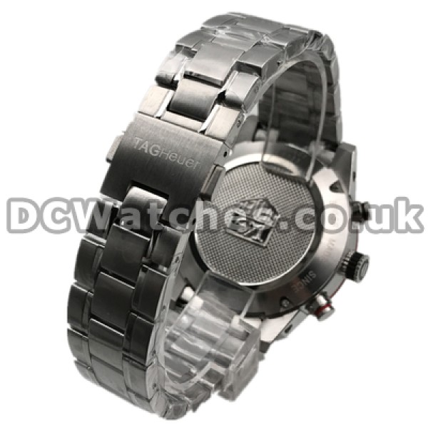 High-end Swiss Male Quartz Movements Fake Tag Heuer Carrera Watches With Black Bezels Online