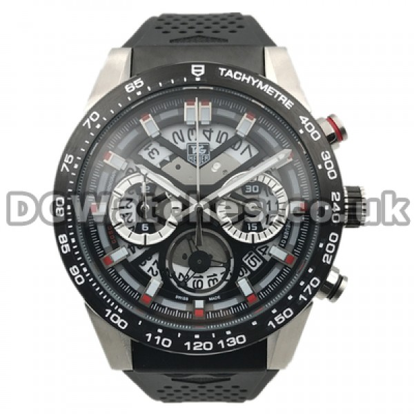 Practical Luminous Replica Tag Heuer Carrera Watches For Men With Swiss Quartz Movements