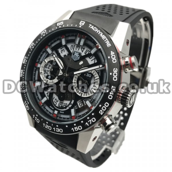 Practical Luminous Replica Tag Heuer Carrera Watches For Men With Swiss Quartz Movements