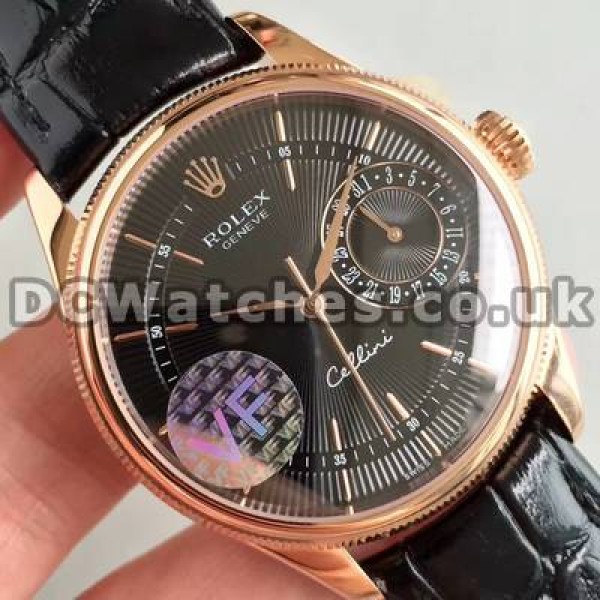 Male Replica Rolex Cellini 39MM Watches With Automatic Movements